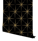 Wallpaper Evening Stars Wallpaper // Black