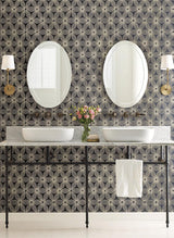 Wallpaper Everlasting Wallpaper // Black & Silver