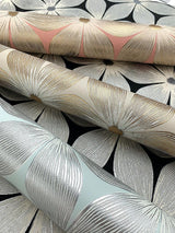 Wallpaper Everlasting Wallpaper // Black & Silver
