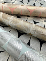 Wallpaper Everlasting Wallpaper // Black & Silver