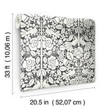 Wallpaper Fairy Tales Wallpaper // Black