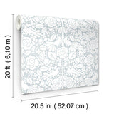 Wallpaper Fairy Tales Wallpaper // Blue