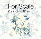 Wallpaper Fanciful Wallpaper // Blue & White