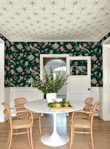 Wallpaper Fanciful Wallpaper // Dark Green