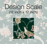 Wallpaper Fanciful Wallpaper // Dark Green