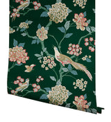 Wallpaper Fanciful Wallpaper // Dark Green