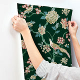 Wallpaper Fanciful Wallpaper // Dark Green