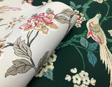 Wallpaper Fanciful Wallpaper // Dark Green
