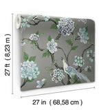 Wallpaper Fanciful Wallpaper // Grey