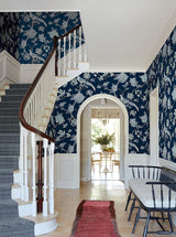 Wallpaper Fanciful Wallpaper // Navy