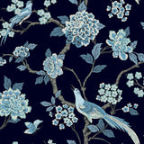 Wallpaper Fanciful Wallpaper // Navy