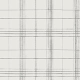 Wallpaper Farmhouse Plaid Wallpaper // Beige & Grey