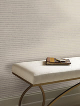 Wallpaper Faux Capiz Wallpaper // Putty & Blue