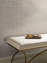 Wallpaper Faux Capiz Wallpaper // Putty & Brown