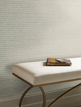 Wallpaper Faux Capiz Wallpaper // Soft Blue