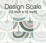 Wallpaper Feather & Fringe Wallpaper // Green