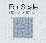 Wallpaper Fern Tile Wallpaper // Blue