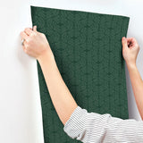 Wallpaper Fern Tile Wallpaper // Dark Green