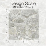 Wallpaper Field Stone Wallpaper // Grey