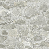 Wallpaper Field Stone Wallpaper // Grey