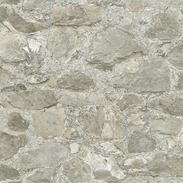 Wallpaper Field Stone Wallpaper // Taupe 