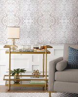 Wallpaper Fleabitten Peel & Stick Wallpaper // Tan