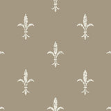Wallpaper Fleur De Lis Wallpaper // Cream