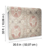 Wallpaper Fleurus Wallpaper // Light Pink