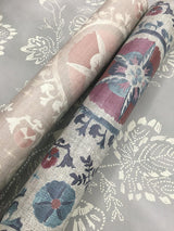 Wallpaper Fleurus Wallpaper // Red & Blue