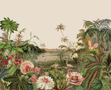 Wallpaper Floating Gardens Wall Mural // Green