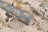 Wallpaper Flourish Peel & Stick Wallpaper // Turquoise