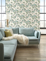 Wallpaper Flourish Wallpaper // Gold Metallic