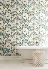 Wallpaper Flourish Wallpaper // Gold Metallic