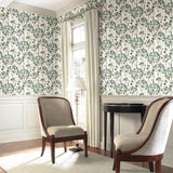 Wallpaper Flourish Wallpaper // Gold Metallic