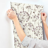 Wallpaper Flourish Wallpaper // Purple