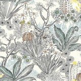 Wallpaper Flowering Desert Wallpaper // Black