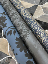 Wallpaper Flutter Vine Wallpaper // Blue & Black