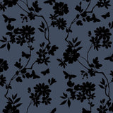 Wallpaper Flutter Vine Wallpaper // Blue & Black