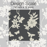 Wallpaper Flutter Vine Wallpaper // Grey