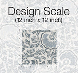 Wallpaper Fontaine Wallpaper // Blue & Grey