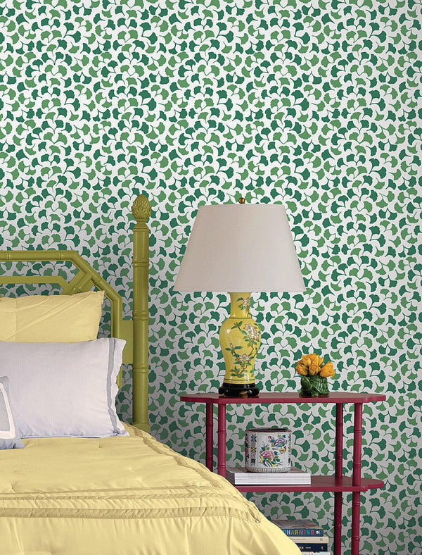 Wallpaper Forest Glade Peel & Stick Wallpaper // Forest Geen
