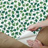 Wallpaper Forest Glade Peel & Stick Wallpaper // Forest Geen