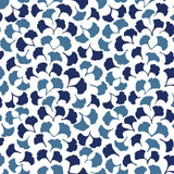 Wallpaper Forest Glade Peel & Stick Wallpaper // Navy Blue