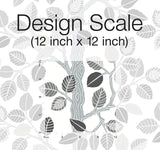 Wallpaper Forest Leaves Peel & Stick Wallpaper // Neutral