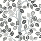 Wallpaper Forest Leaves Peel & Stick Wallpaper // Neutral