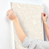 Wallpaper Fox & Hare Wallpaper // Pink