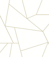 Wallpaper Fractured Prism Peel & Stick Wallpaper // Gold