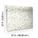 Wallpaper Free Spirit Wallpaper // Grey