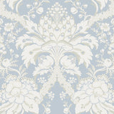Wallpaper French Artichoke Dam Wallpaper // Blue