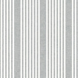 Wallpaper French Linen Stripe Peel & Stick Wallpaper // Grey